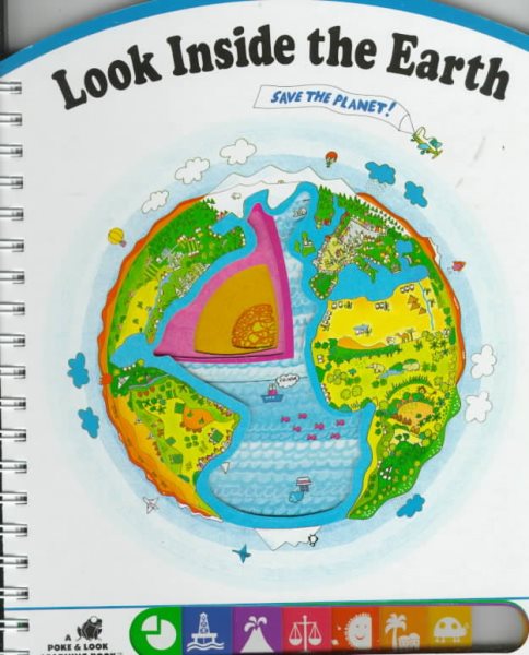 Look inside the Earth (Poke & Look Learning) cover