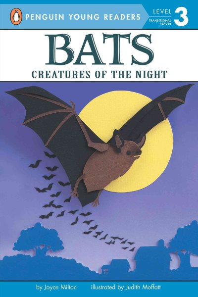 Bats - Creatures of the Night (All Aboard Reading: Level 3: Grades 1-3) cover