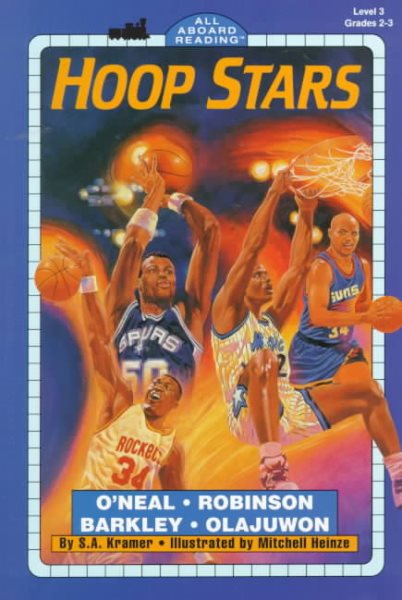 Hoop Stars (All Aboard Reading) cover