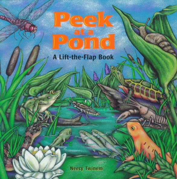 Peek at a Pond (Lift-the-flap Book) cover