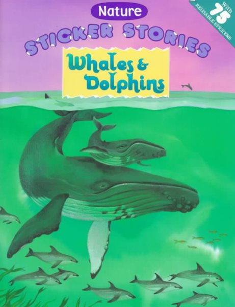 Whales & Dolphins (Sticker Stories) cover