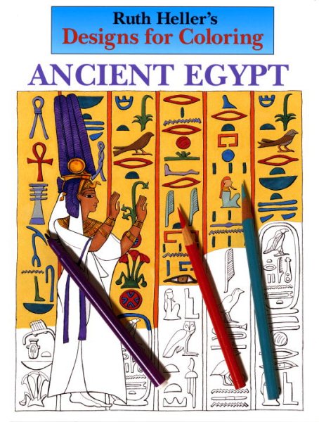 Designs for Coloring: Ancient Egypt cover