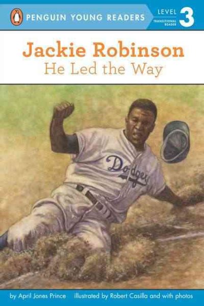 Jackie Robinson: He Led the Way (All Aboard Reading) cover