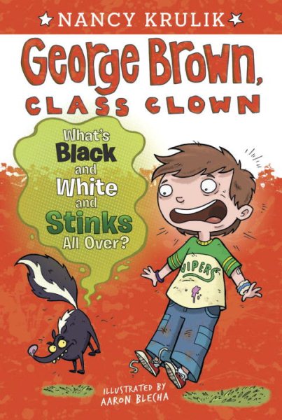 What's Black and White and Stinks All Over? #4 (George Brown, Class Clown) cover