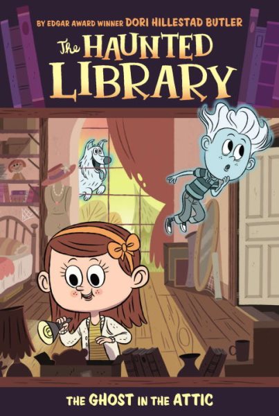 The Ghost in the Attic #2 (The Haunted Library) cover