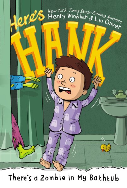 There's a Zombie in My Bathtub #5 (Here's Hank) cover
