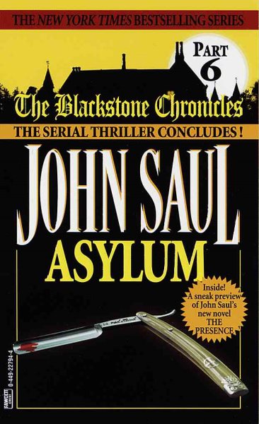 Asylum (Blackstone Chronicles) cover