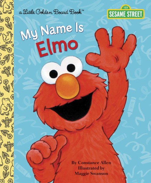 My Name Is Elmo (Sesame Street) (Little Golden Book) cover