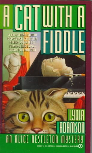 A Cat with a Fiddle (An Alice Nestleton Mystery) cover