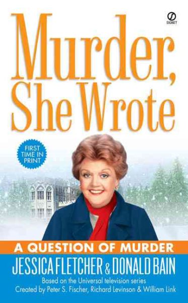 Murder, She Wrote: a Question of Murder cover