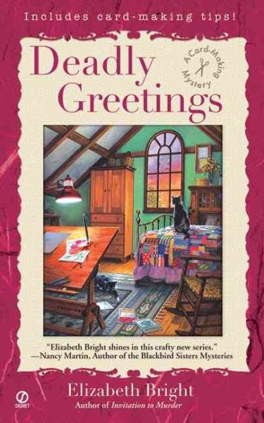 Deadly Greetings: A Card-Making Mystery cover
