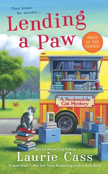Lending a Paw: A Bookmobile Cat Mystery cover