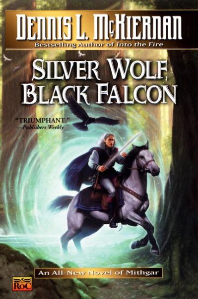 Silver Wolf, Black Falcon (Mithgar) cover