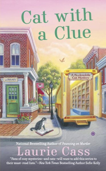 Cat With a Clue (A Bookmobile Cat Mystery) cover