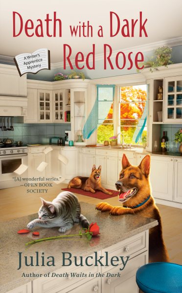 Death with a Dark Red Rose (A Writer's Apprentice Mystery) cover