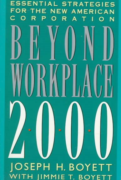 Beyond Workplace 2000: Essential Strategies for the New American Corporation cover