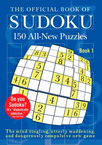 The Official Book of Sudoku: Book 1: 150 All-New Puzzles cover