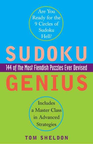 Sudoku Genius: 144 of the Most Fiendish Puzzles Ever Devised cover