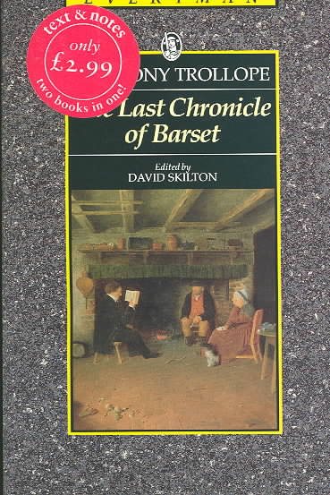 Last Chronicle of Barset (Everyman's Library) cover