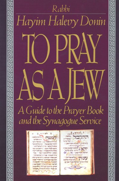 To Pray As A Jew: A Guide To The Prayer Book And The Synagogue Service cover