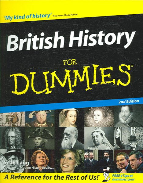 British History for Dummies cover