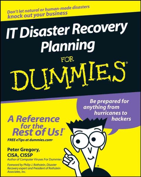 IT Disaster Recovery Planning For Dummies cover