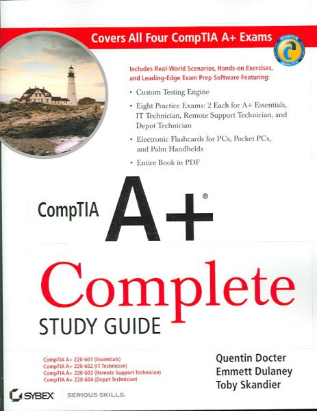 CompTIA A+ Complete Study Guide: Exams 220-601 / 602 / 603 / 604 cover