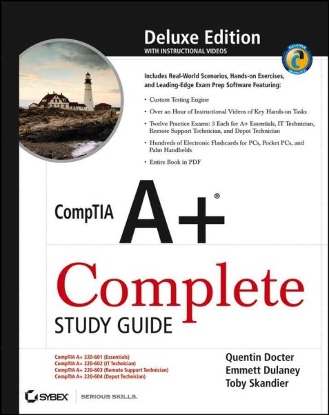 CompTIA A+ Complete Study Guide, Deluxe Edition cover
