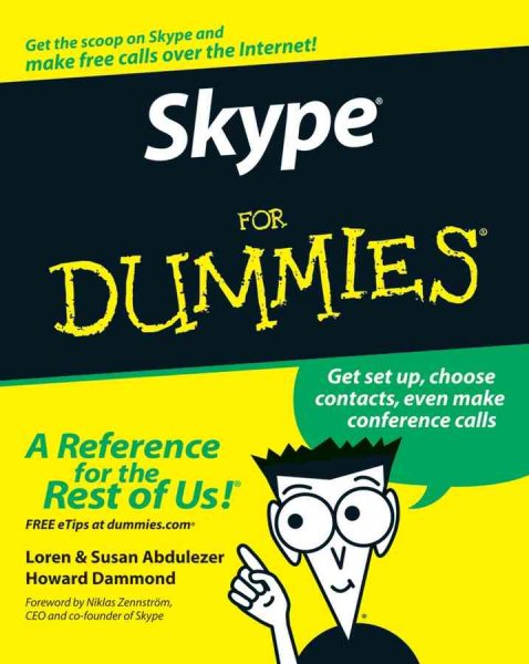 Skype For Dummies cover