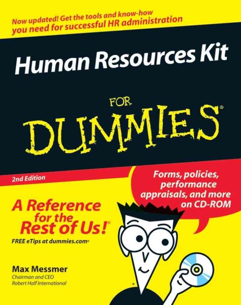Human Resources Kit For Dummies cover
