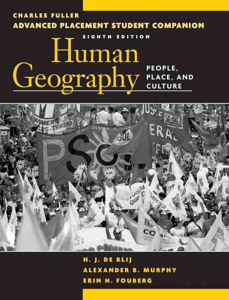 Advanced Placement Student Companion to Accompany Human Geography: People, Place, and Culture cover