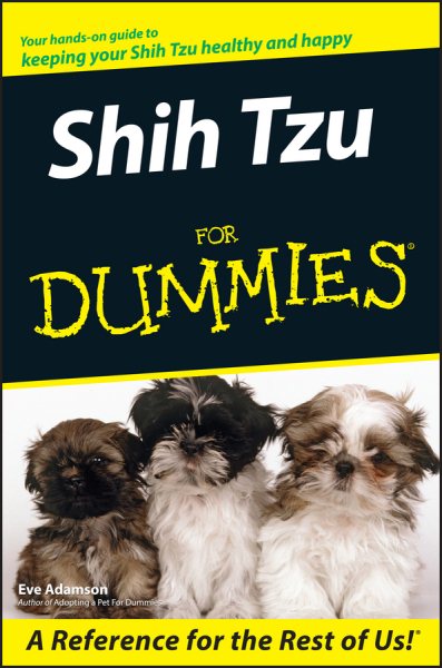 Shih Tzu For Dummies cover