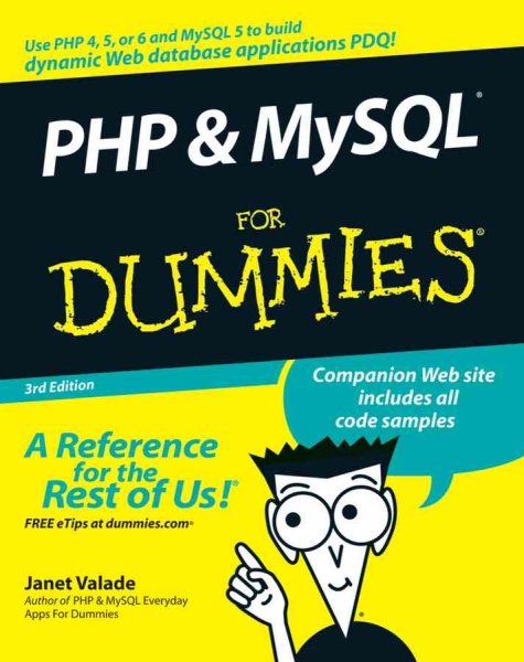 PHP & MySQL For Dummies 3rd edition (For Dummies (Computer/Tech)) cover