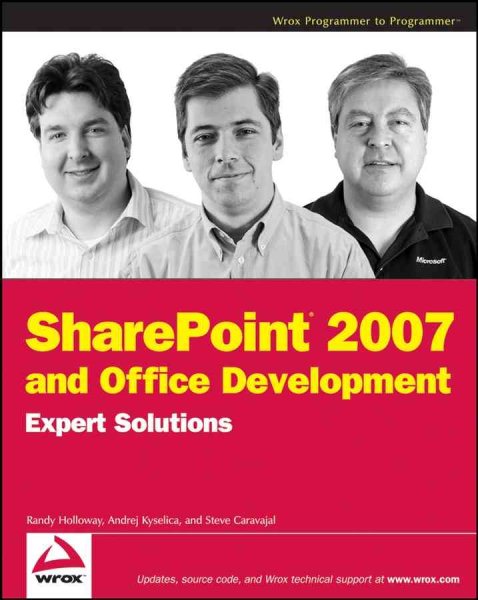 SharePoint 2007 and Office Development Expert Solutions (Programmer to Programmer) cover