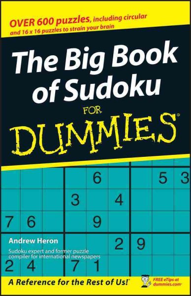 The Big Book of SuDoku For Dummies cover