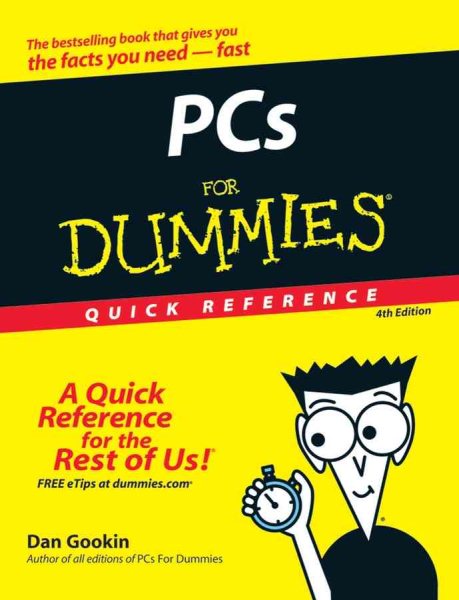 PCs For Dummies Quick Reference cover