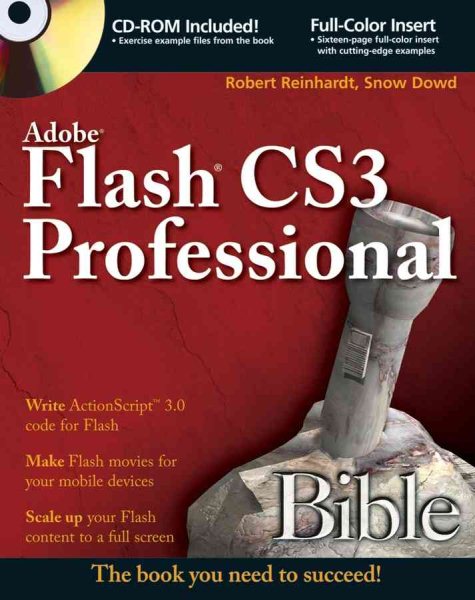 Adobe Flash CS3 Professional Bible cover