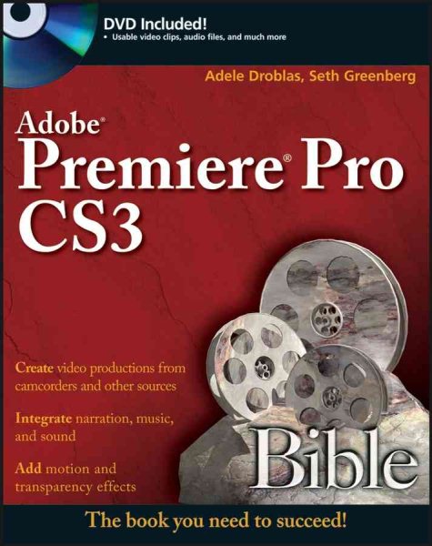 Adobe Premiere Pro CS3 Bible cover