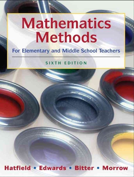 Mathematics Methods for Elementary and Middle School Teachers cover