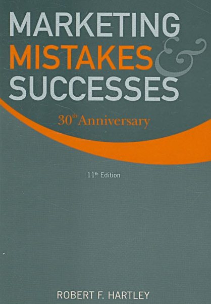 Marketing Mistakes and Successes cover