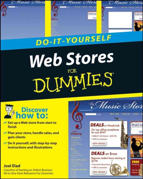 Web Stores Do-It-Yourself for Dummies cover