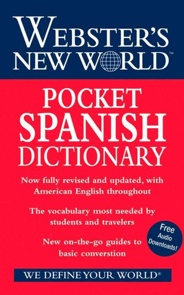 Webster's New World Pocket Spanish Dictionary cover