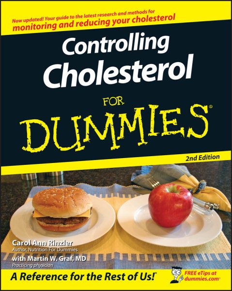 Controlling Cholesterol For Dummies cover