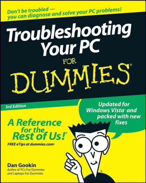 Troubleshooting Your PC for Dummies, 3rd Edition cover
