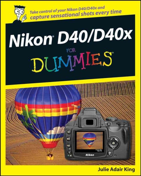 Nikon D40/D40x For Dummies cover