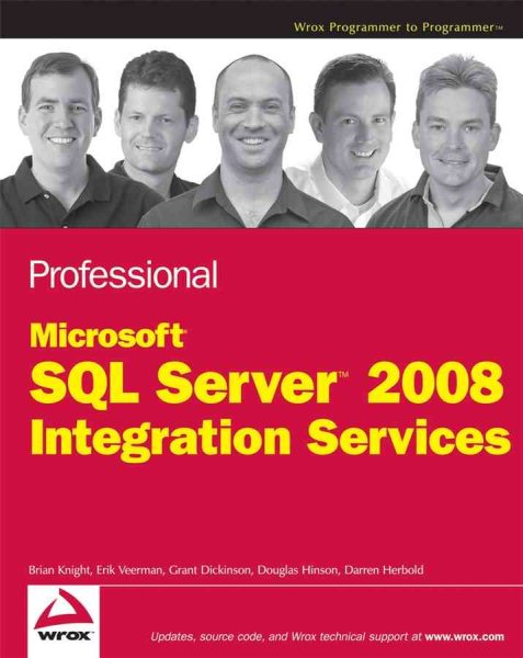 Professional Microsoft SQL Server 2008 Integration Services cover