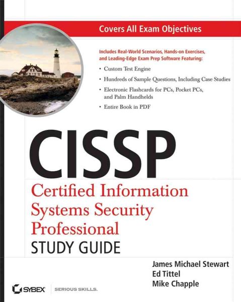 CISSP: Certified Information Systems Security Professional Study Guide cover