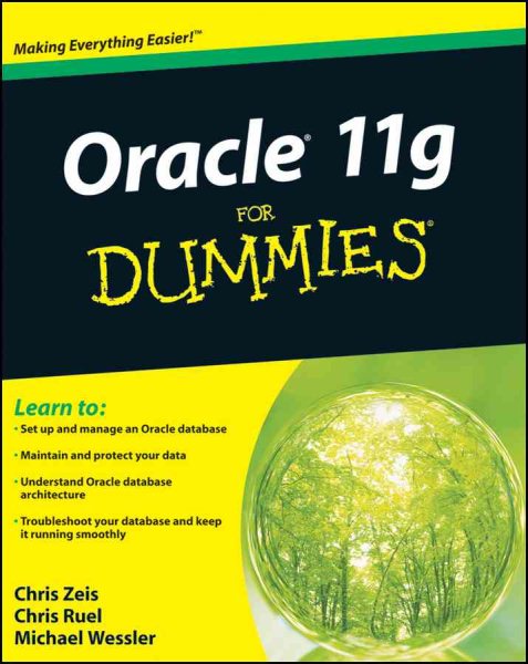 Oracle 11g for Dummies cover