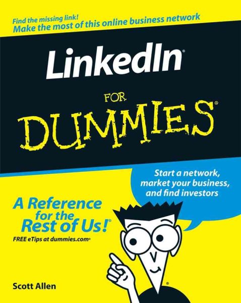 LinkedIn For Dummies cover