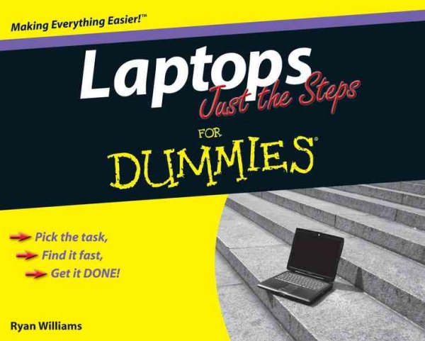 Laptops Just the Steps For Dummies cover
